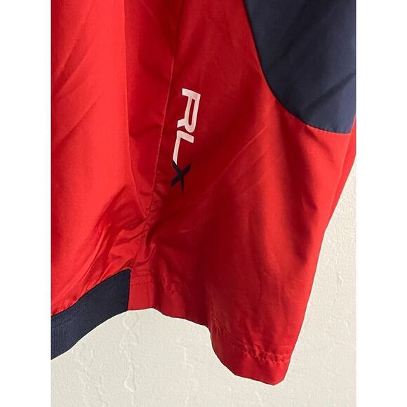 Ralph Lauren RLX Windbreaker Jacket XL Red US Open 2012 Logo Volunteer Mens - Picture 13 of 15